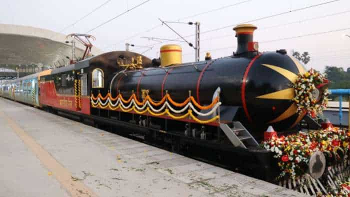 Gujarat Heritage Train PM Narendra Modi flags off Gujarats first heritage train Ekta Nagar for Statue of Unity