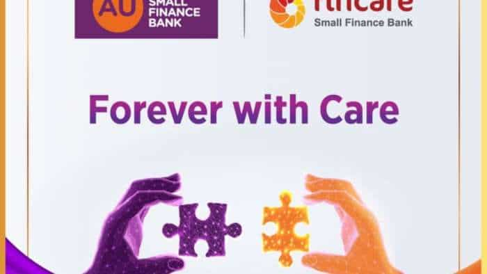 AU Small Finance Bank fincare Merger: bank account debit credit card cheque book what changes for customers