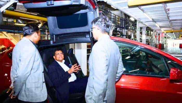 Piyush Goyal visits tesla manufacturing unit in california elon musk misses the visit amid tesla unit plan in india