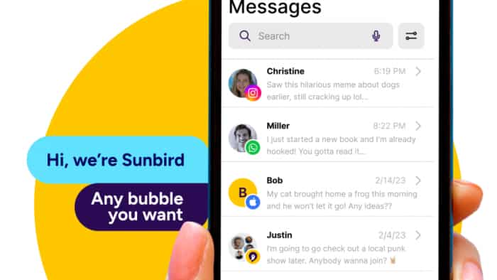 Sunbird temporarily shuts down its iMessage app for Android amidst privacy concerns