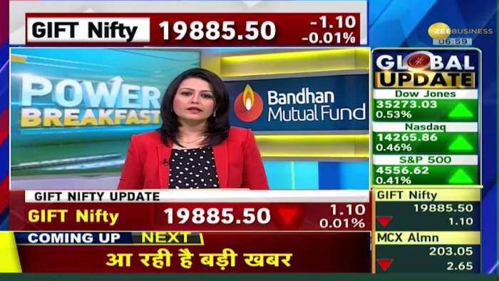 Power Breakfast: Gift Nifty में भारी गिरावट, जानें अंतर्राष्ट्रीय बाज़ारों का हाल | Stocks of the Day