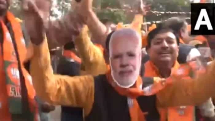 Election Result 2023  Celebrations begin in Delhi as initial trends in three states come in favor of BJP check every update related to the elections here
