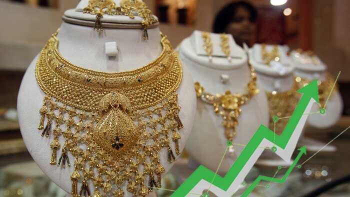 Gold price on Record High MCX Rate crosses 63800 rupees level Silver jumps 250 rupees check gold outlook