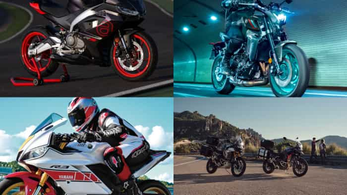 upcoming bikes in december 2023 in india kawasaki eliminator aprilia RS 457 yamaha mt 03 yamaha R3 Triumph tiger