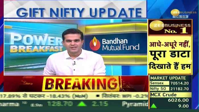 Power Breakfast: GIFT Nifty में बढ़त के साथ अच्छी शुरुआत, जानें अंतर्राष्ट्रीय बाज़ारों का भारत पर असर