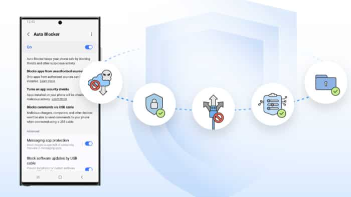 Samsung Users alert to get rid of hackers malware and fraud enable auto blocker settings in samsung phones
