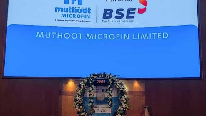 Muthoot Microfin IPO listing today share price on NSE, BSE market guru Anil Singhvi views buy sell of hold 