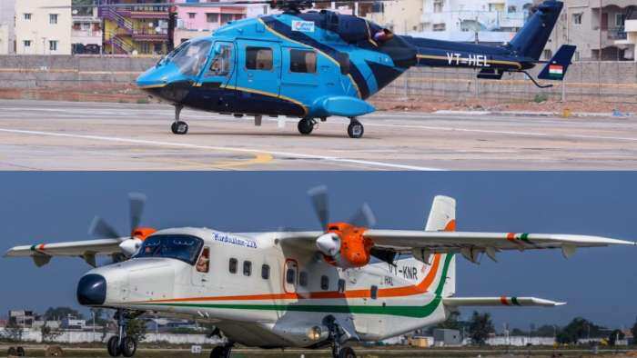 Wings India 2024 HAL to Showcase 2 Indigenous Civil Platforms Helicopter Dhruv Hindustan-228 Focus on Boosting Regional Connectivity