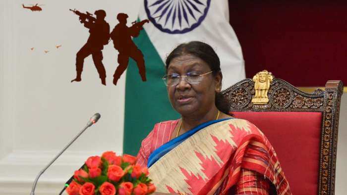 75th Republic Day President Droupadi Murmu approves Gallantry awards to 80 Armed Forces