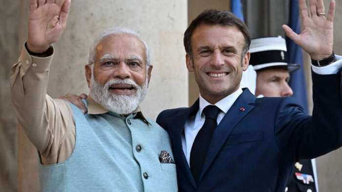 UPI at Eiffel Tower France 5 years Visa for Indian students know Emmanuel Macron india visit details