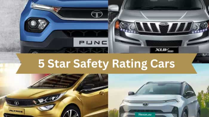 5 Star Safety Rating Cars in India with best Global NCAP rating in 2024 From Tata Harrier to Mahindra XUV 300