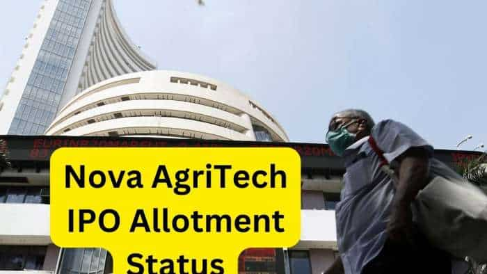 Nova AgriTech IPO Allotment Status BSE online link step by step process check listing date 