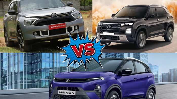 creta vs nexon vs citroen c3 aircross power mileage price specs features read full comparison