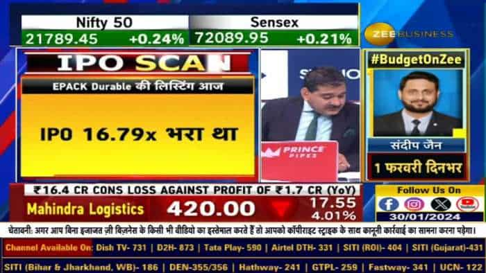 EPACK Durable IPO Listing: निवेशकों को क्या करना चाहिए- खरीदें, बेचें या होल्ड करें? अनिल सिंघवी की Insights!