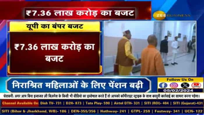 योगी आदित्यनाथ सरकार आज उत्तर प्रदेश विधानसभा में बजट 2024-25 पेश करेगी