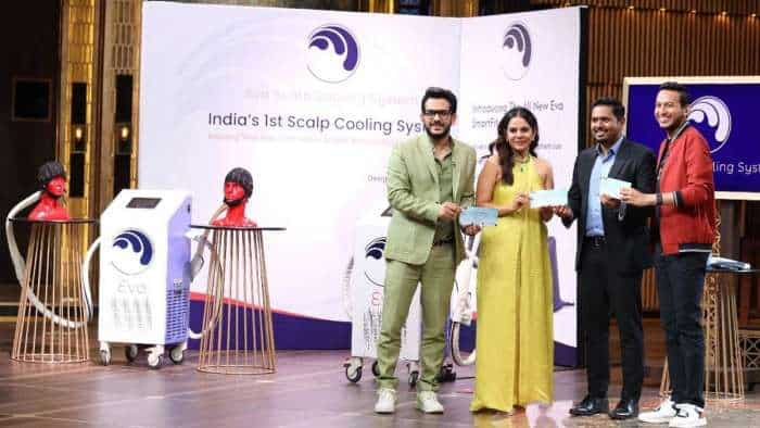 Shark Tank India-3: Eva Scalp Cooling System startup story, which helps to reduce hair fall of cancer patient