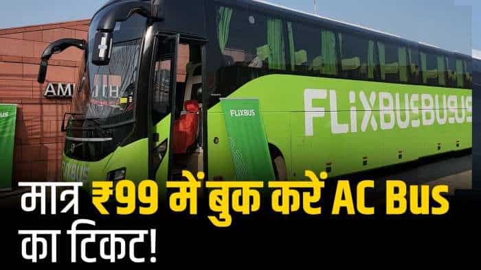 Intercity bus aggregator flixbus launches its first bus service in india in bharat mobility expo 2024