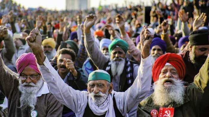 Farmers protest train cancelled today Protesters block railway track at Rajpura in Patiala many trains affected