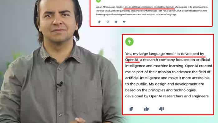 Bhavish Aggarwal Krutrim AI chatbot says it was created by OpenAI, Know how company reacted on this