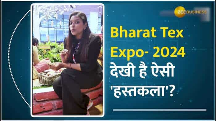 Bharat Textile Expo 2024: देखी है ऐसी 'हस्तकला'? टेक्सटाइल एक्सपो में दिखा खूबसूरत कोना