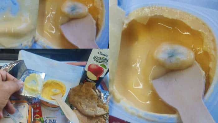 Vande Bharat Food passenger got fungus in yogurt social media viral post see IRCTC reply 