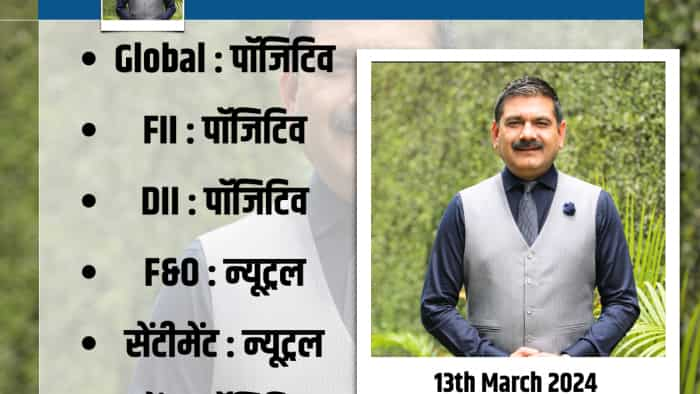 Anil Singhvi Strategy Today on 13th march global cues FIIs flow global market Nifty and Bank Nifty Check Details  