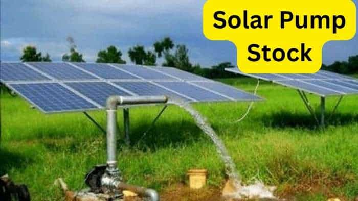 Solar Pump Shakti Pumps locked at 5 percent upper circuit on bagging Rs 93 crore Maharashtra order pm kusum