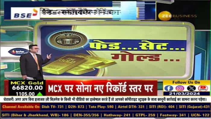 Gold Prices Hike: सोना हुआ महंगा, घरेलू बाजार में ₹66,800 के पार निकला