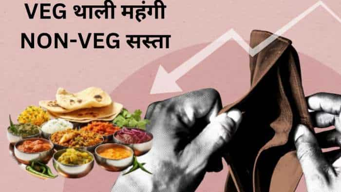 Veg thali gets 7 percent costlier in march as non veg plate gets cheaper finds crisil roti rice rate report