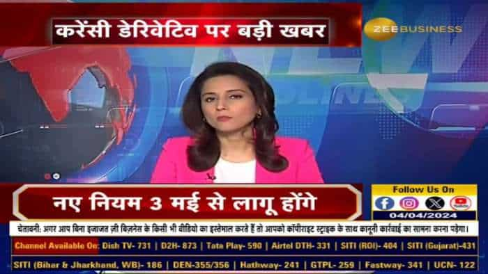 RBI ने करेंसी डेरिवेटिव्स ट्रेडिंग के लिए राहत की घोषणा की: नए नियम 3 मई से प्रभावी