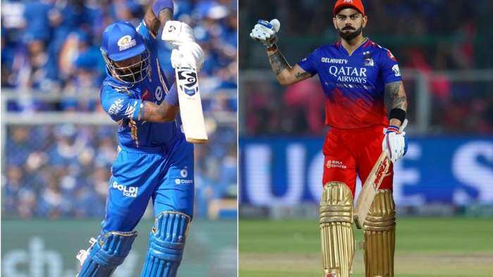 RCB vs MI IPL 2024 25th match FREE Live Streaming When and Where to watch Royal Challengers Bangalore Vs Mumbai Indians live telecast on TV Mobile Apps online