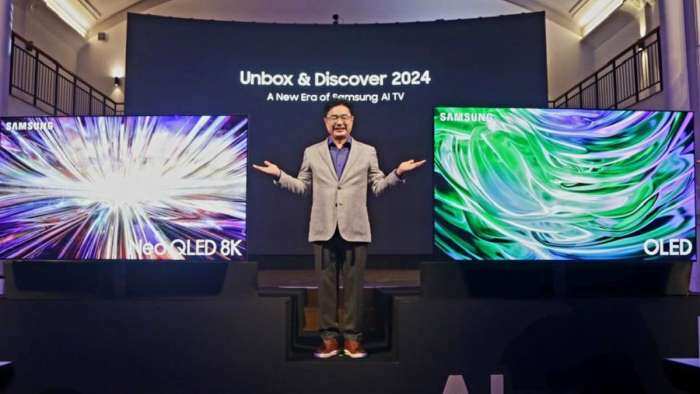 Samsung launches new range of AI TVs in India Neo QLED 8K Neo QLED 4K OLED TV check price features