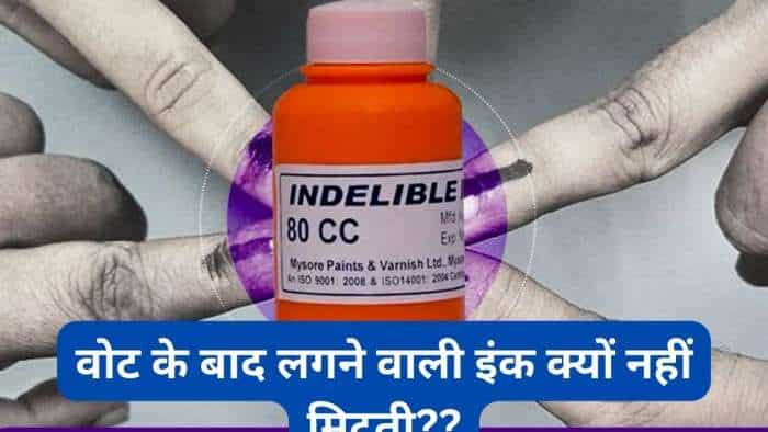 lok sabha election know about indelible ink what is blue ink used in polls voting which does not erase know interesting facts about it