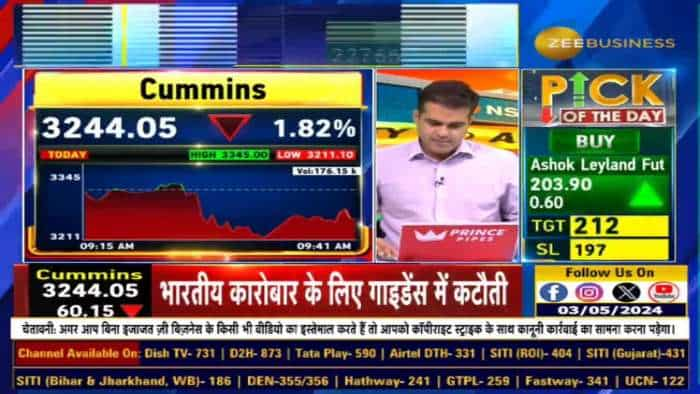 Cummins Plc ने गाइडेंस में कटौती की, भारतीय कारोबार के लिए गाइडेंस में कटौती