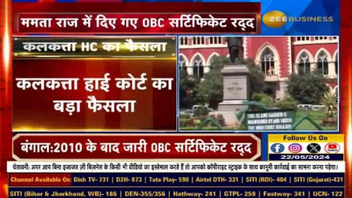 Kolkata High Court का ऐतिहासिक फैसला: 2010 के बाद OBC Certificates रद्द कर दिए गए