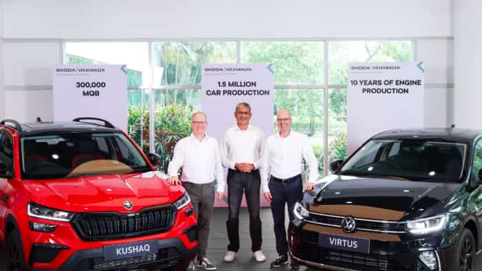 Skoda Auto Volkswagen new milestone in indian market Taigun and Virtus Škoda Kushaq Slavia