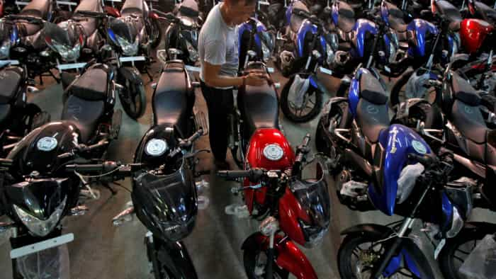 Two wheeler segment auto sales bajaj auto tvs motor honda motorcycles and scooter check details 