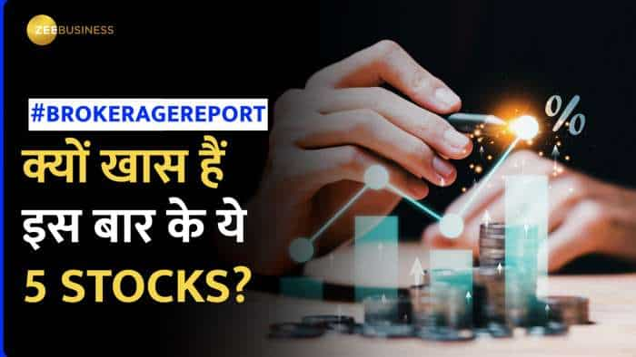 Brokerage report of this week ready and have 5 stocks to buy