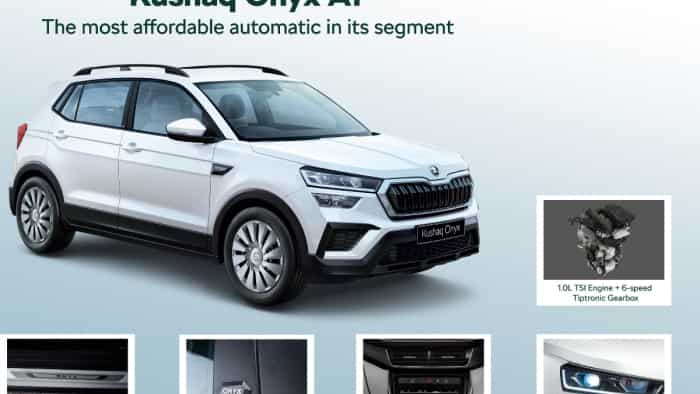 skoda kushaq ONYX automatic variant launched in india 6 airbags standard check features specs 