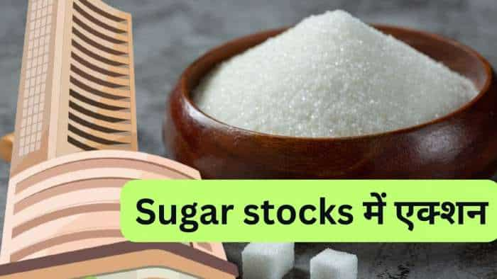 Sugar stocks jumps by up to 14 pc today in early trade as government likely to raise MSP on sugar details