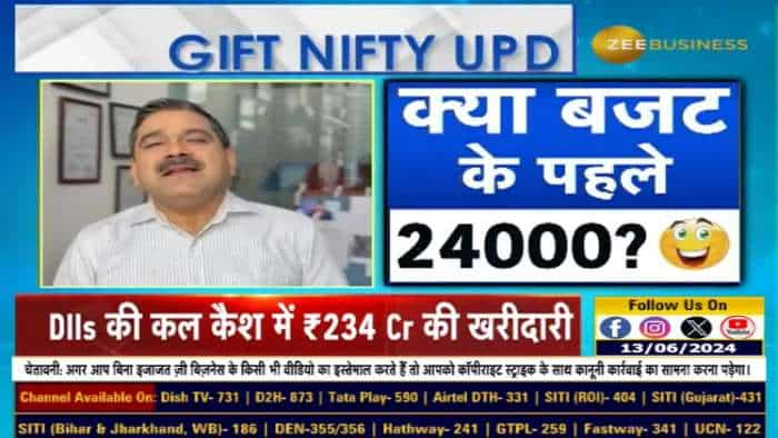 क्या Budget से पहले 24000 पहुंचेंगे? कौनसा लेवल अब आसानी से नहीं टूटेगा? जानें Anil Singhvi से