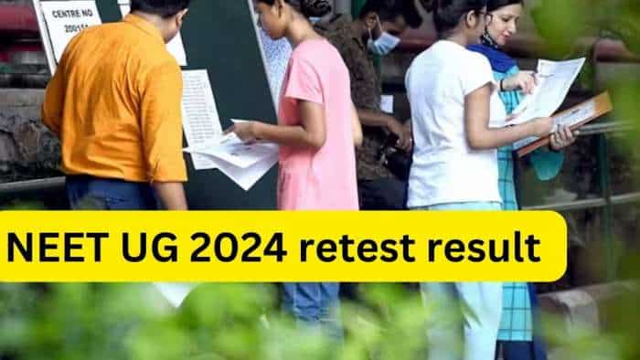 NEET UG 2024 retest result declared NTA announces revised rank list for NEET-UG 