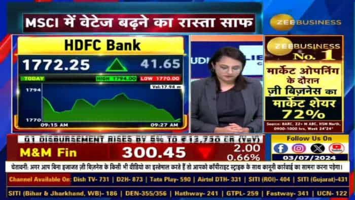 फोकस में HDFC Bank, MSCI में वेटेज बढ़ने का रास्ता हुआ साफ