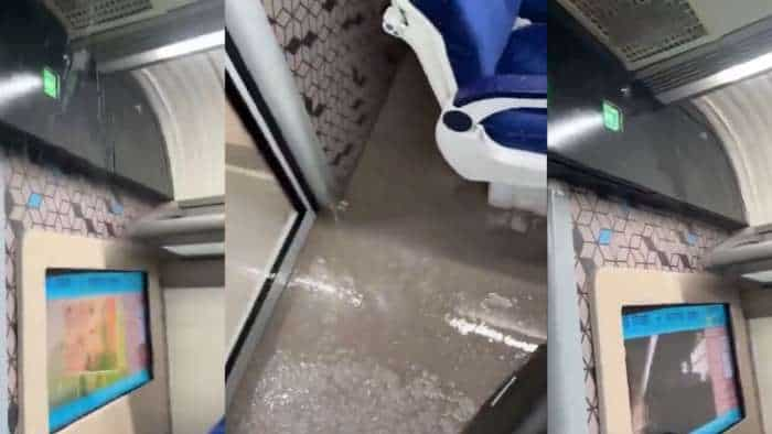 Vande Bharat Express Train leakage in monsoon northern railway apply indian railway latest news