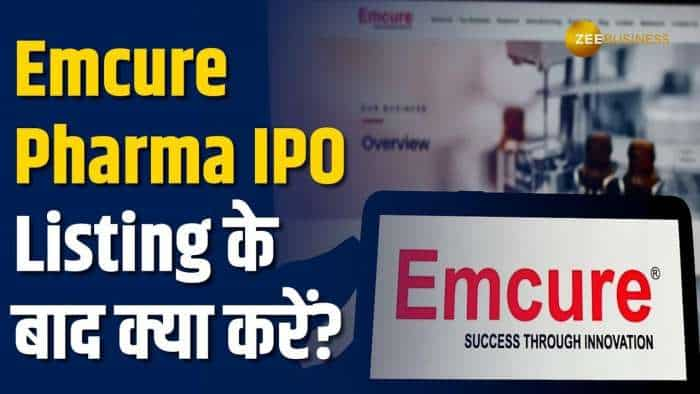 Emcure Pharma: कंपनी की हुई दमदार एंट्री, IPO Listing के बाद क्या करें? जानें Anil Singhvi से