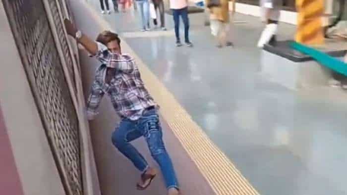 Indian Railway Rules Central Railway issues warning after boy filmed performing dangerous stunt on moving local train