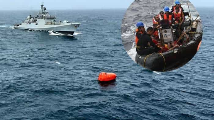 Indian Navy saved the lives of 9 people in Oman ins teg took charge and rescued 8 indians and 1 sri lankan after oil tanker capsizes off 