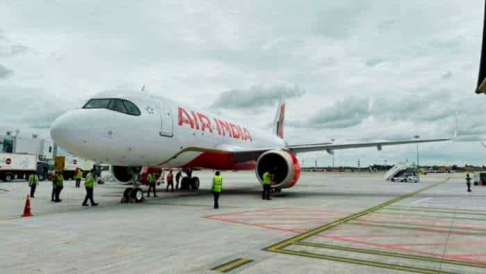 Air India flight bound for America landed in Russia Passengers get worried and are deprived of food and water