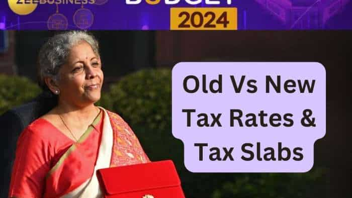 Budget 2024 Income Tax Slabs check tax slab and tax rates under Old tax regime Vs New tax regime details 