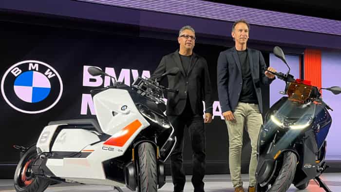 BMW CE 04 electric scooter launched in india 130 km range single charge check price